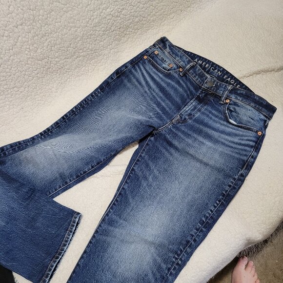AMERICAN EAGLE Men's Slim Straight Jeans 30 x 30 - Picture 2 of 5